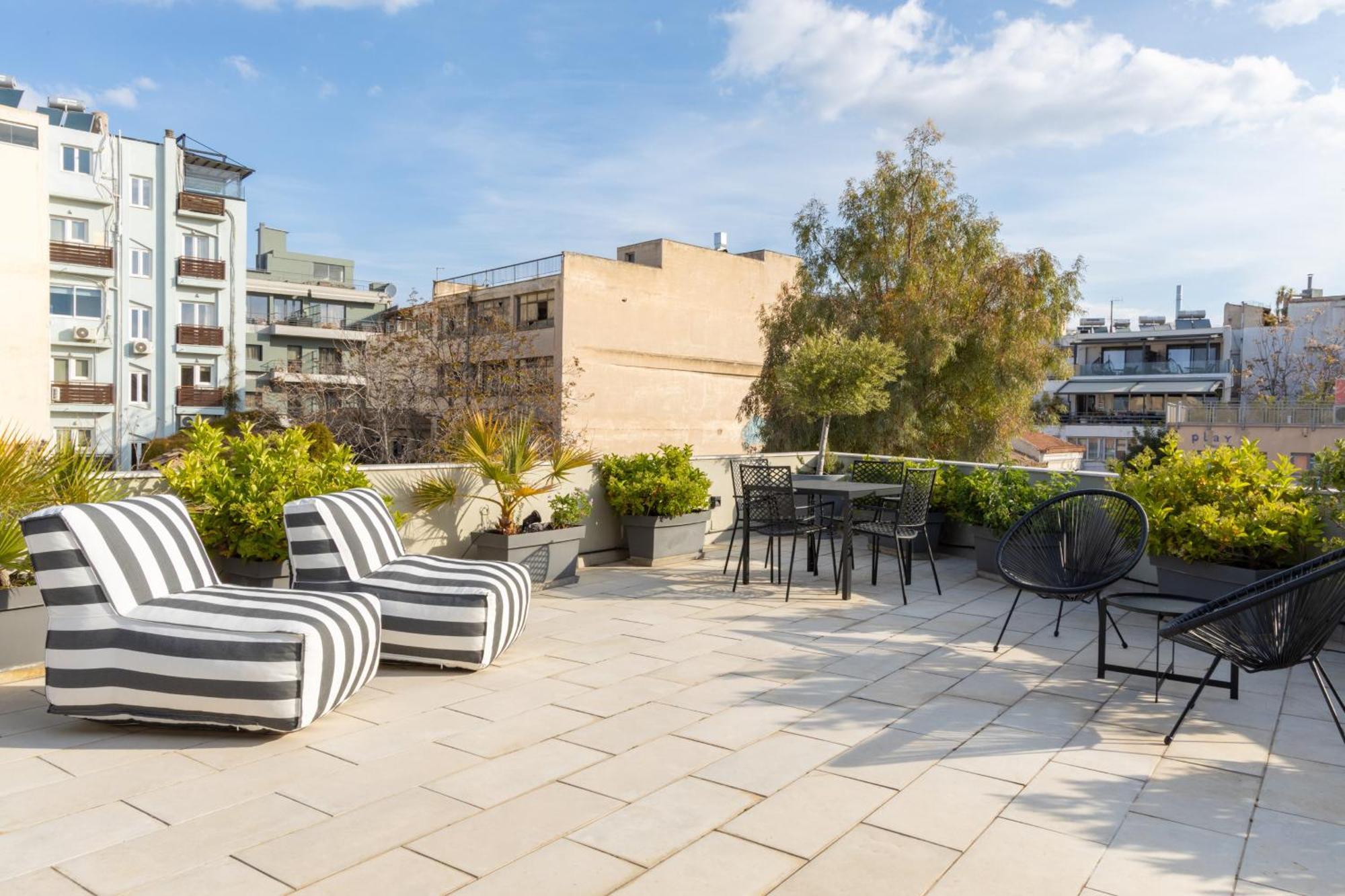 Apartamento 85 Sqm In The Heart Of Shared Rooftop Deck *